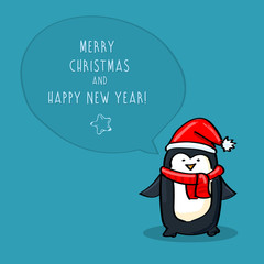 Merry Christmas and Happy Ner Year card