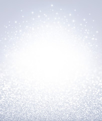 Glitter silver textured background