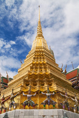Northern Golden Chedi at Wat Phra Kaew