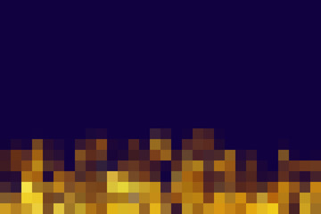 Colorful vivid pixel squares dynamic and vibrant background for interesting and creative ideas. Suitable for web, print, wallpapers.