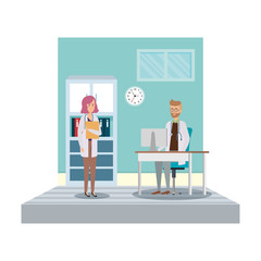 doctor in consulting room