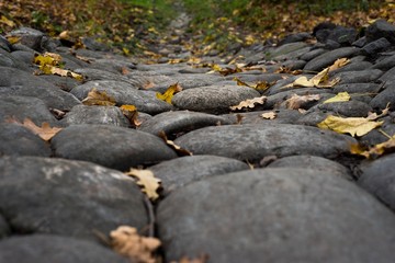 stone road