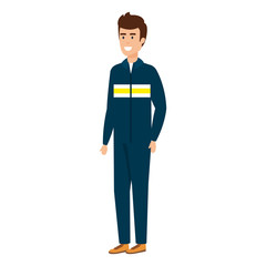 mechanic worker avatar character