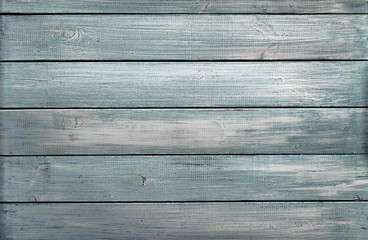 light blue natural wooden surface old desk texture background, wood planks grunge wall pattern top view
