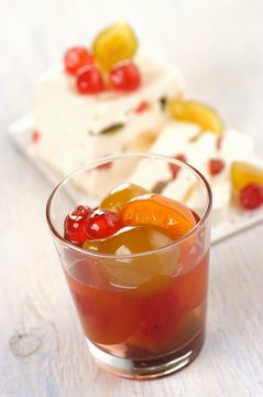 Mostarda di Cremona (mustard fruits, Italy)
