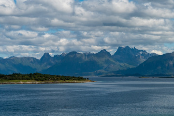 Berge auf den Lofoten