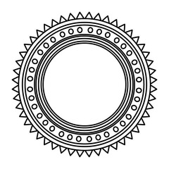 happy diwali card with mandala