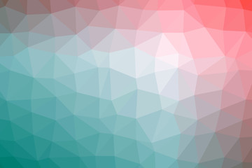 Geometric colorful low poly background with triangular polygons. Abstract design. 