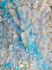 Vibrant dynamic cubes and vivid background for interesting and creative ideas. Suitable for web, print, wallpapers.