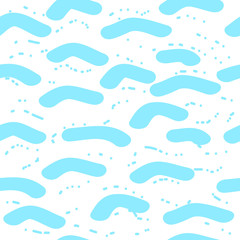 Seamless pattern with geometrical shapes. Modern stylish texture