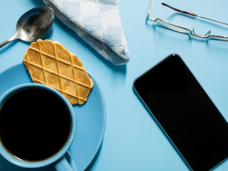 Coffee Break with a Smart Phone