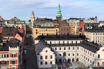 Naklejka na ściany i meble Stockholm - Sodermalm