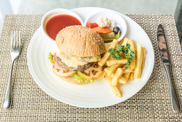 Beef hamburger