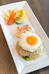 Seafood fried rice