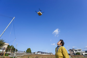 Drone delivery service