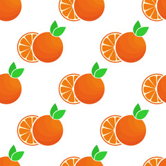 Orange sticker pattern