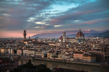 Fototapeta na wymiar The wonderful Florence, Firenze, Italia
