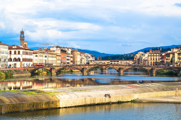 Obraz premium Arno river in florence