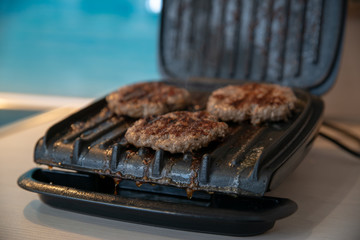 Burger Fleisch Gem&uuml;se