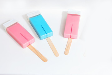 wax for depilation in the spa salon