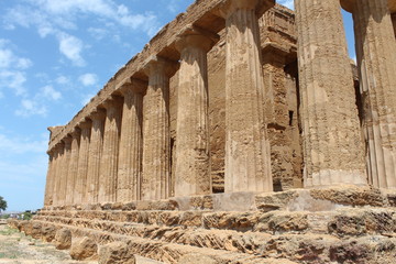 Obraz premium Sicile, site archéologique de Agrigento
