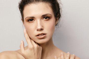 Female beauty headshot