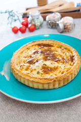 delicious scallops and vegetables pie