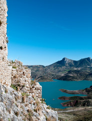 Lake located in the town of Zahara de la Sierra in the Spanish province of Cadiz