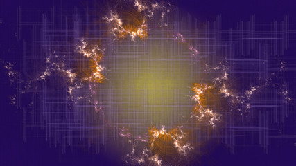 abstrakt fraktal illustration