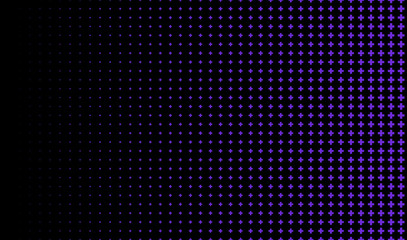 Dark purple background with crosses. Abstract pattern in minimalist style. Scalable vector graphics