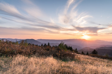 Sonnenuntergang Schwarzwald