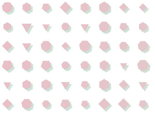 背景　パターン　ランダム　幾何　多角形