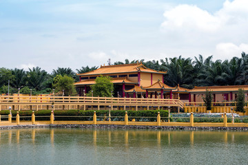 Fototapeta premium Seen Hock Yeen, Confucius Temple, Chemor, Malaysia - Confucius Temple of Seen Hock Yeen is well-known for bringing luck to students who are going to sit for exams.