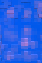 Fototapeta premium vibrant dynamic cubes and vivid background for interesting and creative ideas. Suitable for web, print, wallpapers.