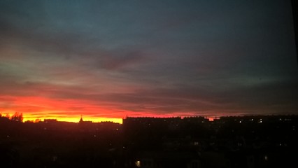 Fire sunset © Rafa