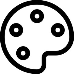 Fototapeta premium Painting palette slab