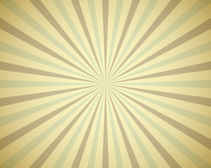 Fototapeta premium Vintage rays vector background.