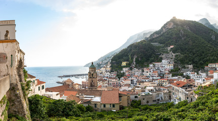Fototapeta na wymiar view of positano italy