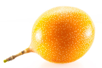 Sapodilla fruit on white background