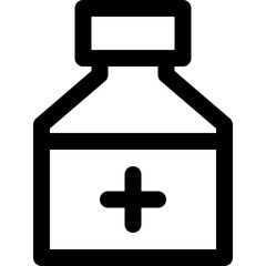 Obraz premium Medicine pill bottle