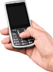 Holding a keyboard based smart phone