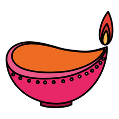 diwali candle design