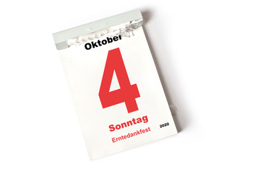 4. Oktober 2020 Erntedankfest
