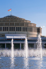 Multimedia Fountain at the Pergola, Centennial Hall, Wroclaw, Poland