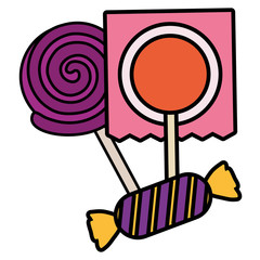 sweet lollipop design