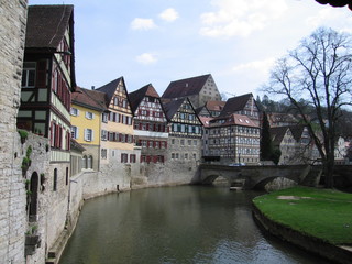 Mittelalterliche Stadt Schwäbisch Hall am Kocher