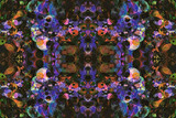 Color Kaleidoscope abstract background.