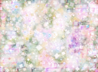 Pastel colors defocused bokeh pattern. Abstract background.