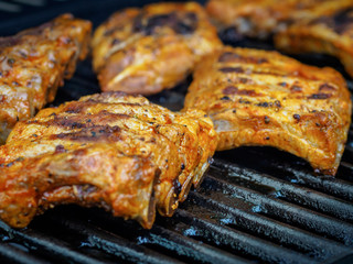 Rippchen am Grill