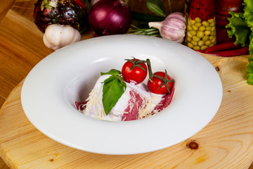 Italian ravioli dumplings